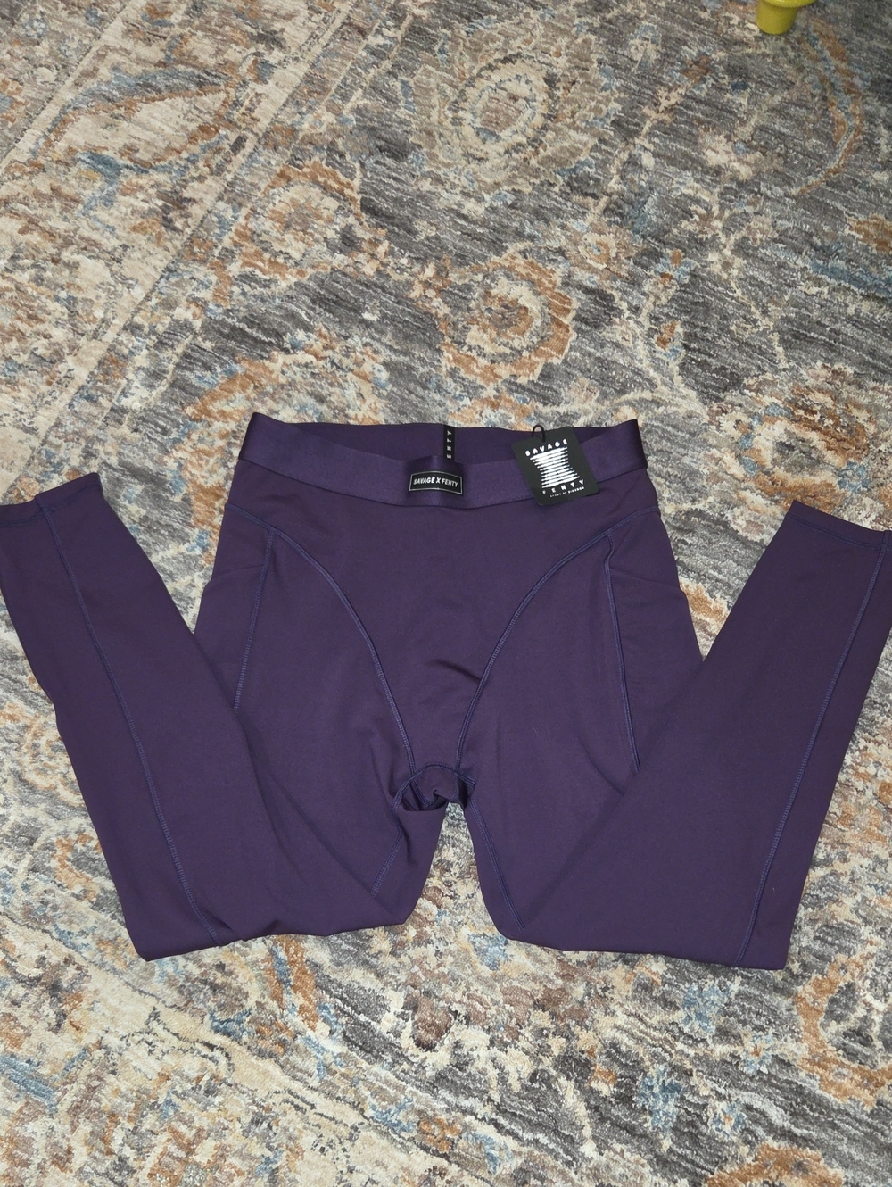 Savage X Fenty By Rhiana Purple Performance Leggings